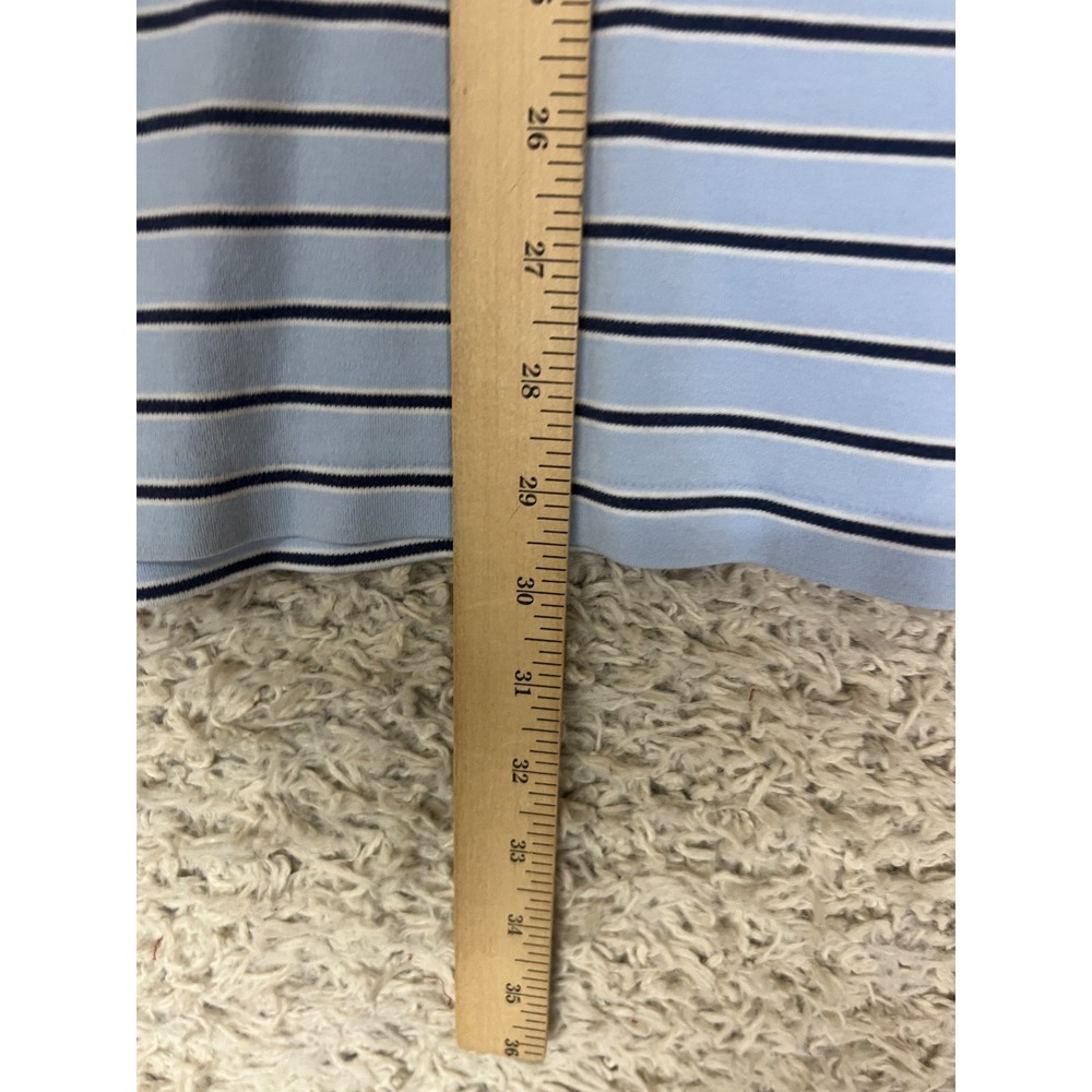 Polo Ralph Lauren Shirt Mens 3XLT Blue Striped Classic Preppy Basic - Picture 2 of 9